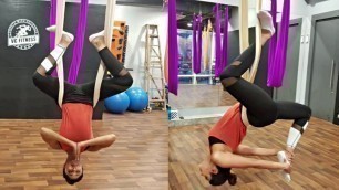 'Shilpa Shetty Aerial Yoga Video'