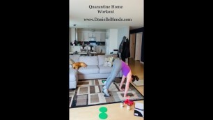 'Quarantine Workout with Danielle Klein Lagree Style'