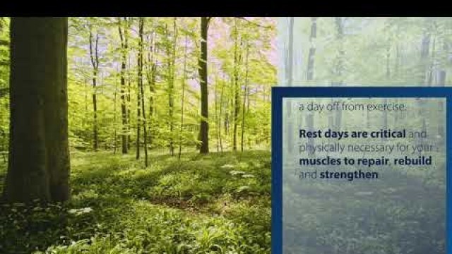 'Return to Fitness Day 42 Rest'