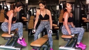 'Shilpa Shetty Hardcore Workout Videos At The Age Of 44!'