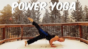 'Power Yoga Snow Flow - Sean Vigue Fitness'