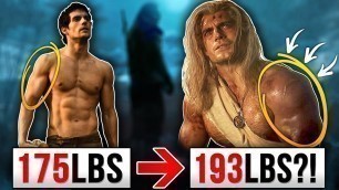 'Henry Cavill “Witcher” Workout & Diet! | ANOTHER MEN’S HEALTH GIMMICK?'