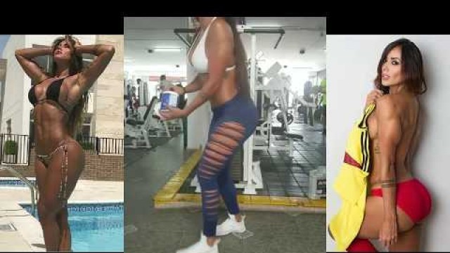 'Brazilian Diva Sonia Isaza Fitness Model Workout Motivation'