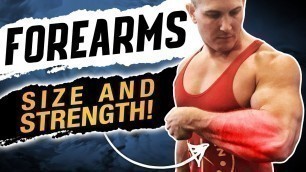 'FULL FOREARMS ROUTINE! MORE GROWTH IN LESS TIME! (PLATEAU BREAKER)'