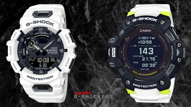 '[UPDATED] Casio G-Shock G-SQUAD GBA900-7A vs G-Shock GBDH1000-1A7 Smartwatch with Heart Rate Monitor'