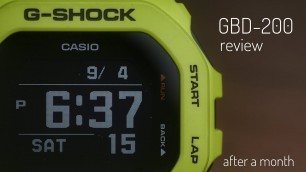 'GBD-200 G-Shock review | Any good?'