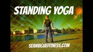 '15 min Yoga Class - Standing Yoga for Beginners - Sean Vigue Fitness'
