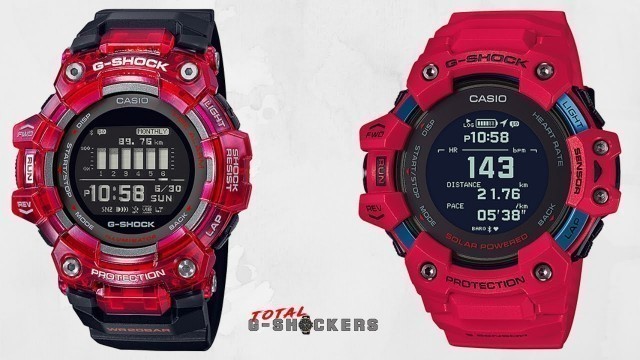 'Casio G-Shock G-SQUAD GBD100SM-4A1 vs G-Shock GBDH1000-4 Smartwatch with Heart Rate Monitor'