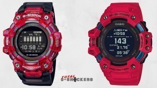 'Casio G-Shock G-SQUAD GBD100SM-4A1 vs G-Shock GBDH1000-4 Smartwatch with Heart Rate Monitor'