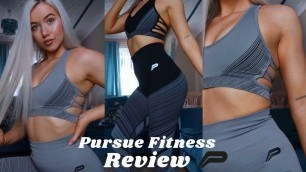 'PURSUE FITNESS - *HONEST* ACTIVEWEAR REVIEW - 2020 SEAMLESS'