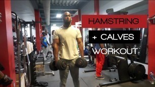 'The Return - Hamstring & Calves Workout || Kato Fitness'