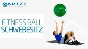 'ARTZT vitality Fitness Ball - Schwebesitz'
