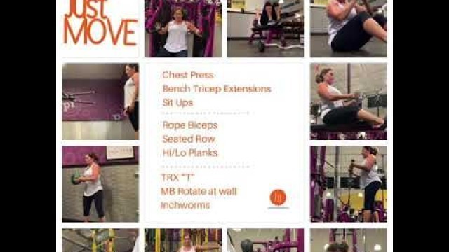 'Upper Body & Core Circuit @ Planet Fitness'