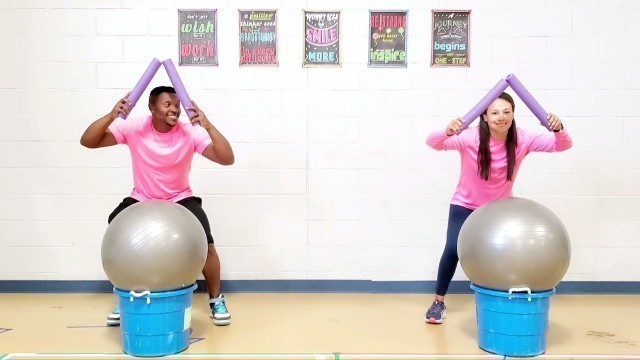 'Cardio Drumming: Baby Shark            Coach J. Hayes & C. Hayes'