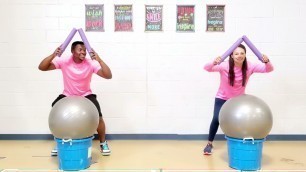 'Cardio Drumming: Baby Shark            Coach J. Hayes & C. Hayes'