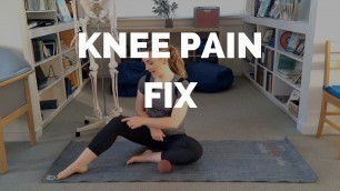'Knee Pain Fix with Yoga Tune Up ALPHA Ball'
