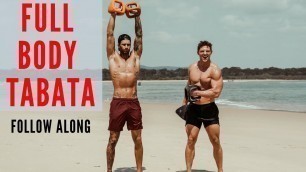 '12 minute INTENSE FULL BODY TABATA workout & Tutorial with Steve Cook | Dumbbells only!'
