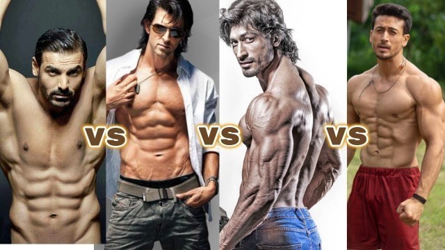 'Bollywood Top 5 Actors Body ! Tiger Shroff Vs Vidyut Jammwal ! Hrithik Roshan Vs John Abraham'