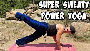 'FULL BODY POWER YOGA WORKOUT | Sweaty Strength Challenge | Sean Vigue Fitness'