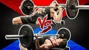 'Incline Barbell Bench Press VS. Reverse-Grip Bench Press | WHICH BUILDS A BIGGER UPPER CHEST?'