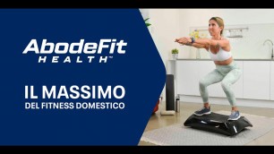 'Pedana Vibrante VibroSlim 4D | AbodeFit - Il massimo del fitness domestico'