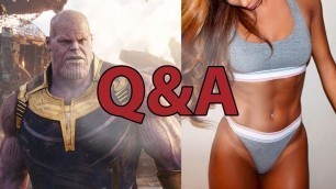 'Q&A - Avengers: Infinity War, Fitness Chicks, Fixing YouTube Fitness, & More'
