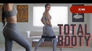 '30 MIN RESISTANCE BAND BOOTY At Home Workout // Glute Activation for TOTAL GLUTE GROWTH'