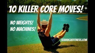 '10 KILLER Core Exercises - \'No Gym Workout\' - Sean Vigue Fitness'