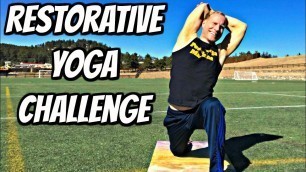 'Day 1 - Beginner Morning Yoga | Restorative Yoga with Sean Vigue Fitness'