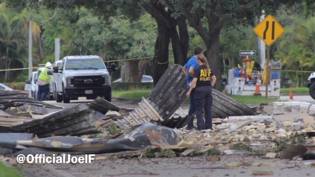 'Plantation explosion aftermath'