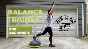 'How To Use | RitFit Balance Ball Trainer 2.0 Exercises For Beginners'