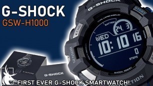 'First ever G-SHOCK smartwatch 2021 | GSW-H1000 with Google OS wear'