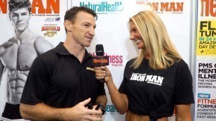 'Brent Harvey \"Boomer\" at the Melbourne Fitness & Health Expo 2016'