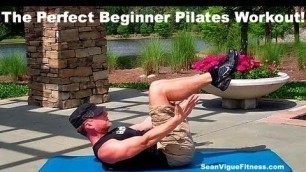 'Beginner Pilates Workout | Sean Vigue Fitness'