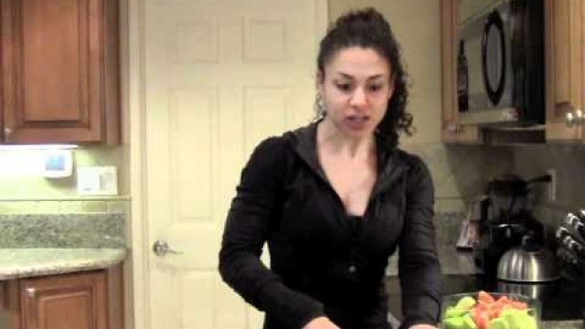 'Gina Aliotti Fitness Network Healthy Recipes Cucumber Salad'