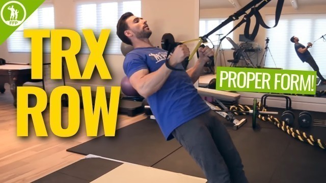 'TRX Row — (Suspension Training Back Exercise)'