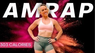 'Full Body AMRAP Workout with Weights 