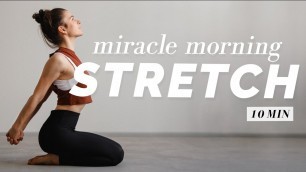 '10 Minute Morning Stretch for every day | Simple routine to wake up & feel good'