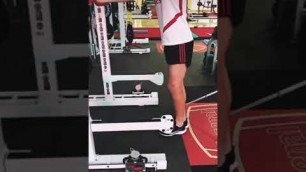 'Calum chambers in the gym working on his return to full fitness'