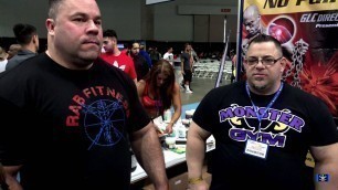 'Tiny Meeker & Ryan Kennelly Hanging at LA Fit Expo 2016'