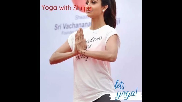 'Yoga with Shilpa | Yoga Outfits #shorts'