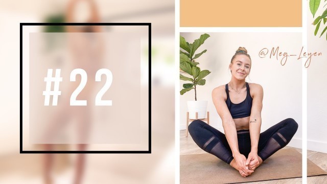 'At Home Lagree : Pilates Inspired Workout #22'
