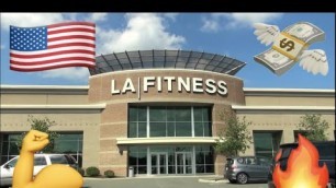 'Amerikanın en büyük spor salonlarından birine gittim..Fiyatına inanamayacaksınız!!! (LA fitness)