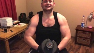 'Bowflex Kurzhantel Workout 1 Stunde Rücken Schulter Brust Übungen Anleitung Muskeltraining zu Hause'
