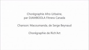 'Serge Beynaud Ft. Djamboola Fitness Inc. - Macoumanda - Chorégraphie'
