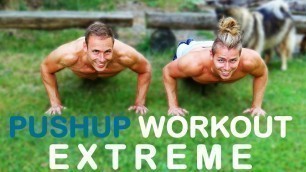 'Pushup Workout Extrem - Brust zerstören - Übungen für effektiven Muskelaufbau'