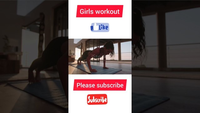 'Fitness woman doing| stretching in living| room stock  Yoga| Women| One Woman Only| Sport |#shorts'