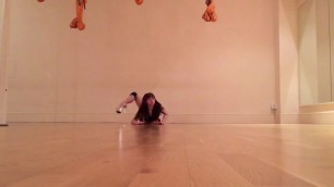 'Sarah Blackmilk - Experimental Floor Travel - The Fitness Hangout'
