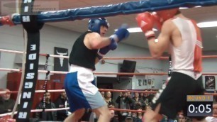 'Stockyards Boxing, February 2013  Bout 9 Maxim GROMYKO vs Raff FATORE'