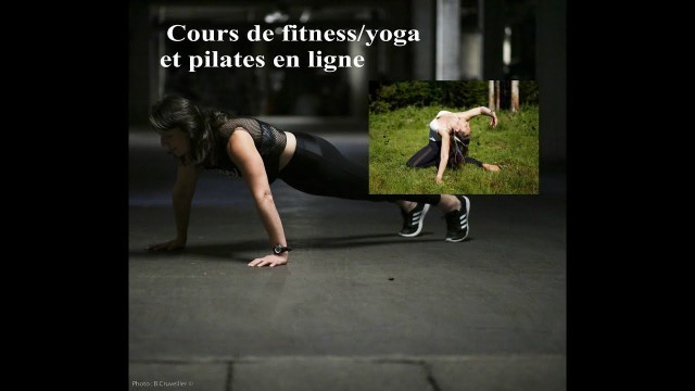 'cours de yoga pilates et fitness en ligne'